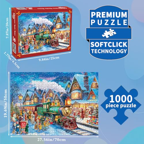 1000 Piece Christmas Jigsaw Puzzle A541215