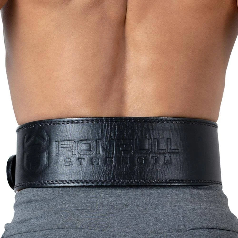 Black 2XL Leather Powerlifting Belt T403184