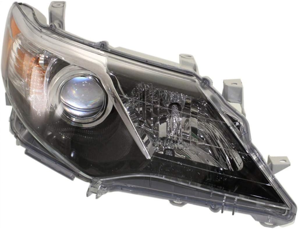 Passenger Side Halogen Headlight Assembly for Toyota Camry 2012 2013 2014 SE/Sport Model H511770