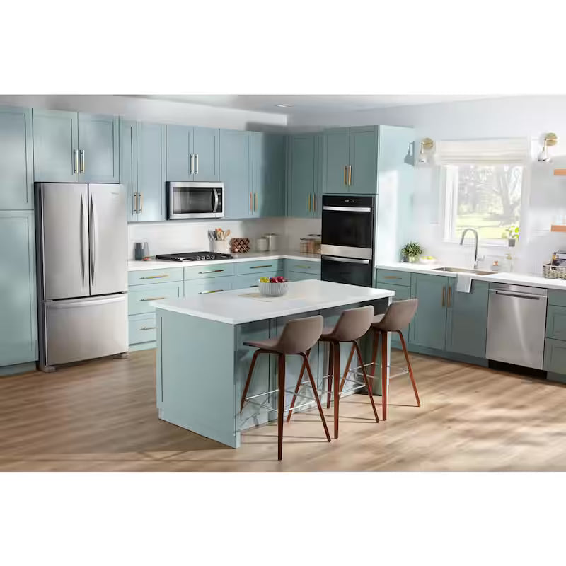 4-Burners Recessed Gas Cooktop in Stainless Steel W165632
