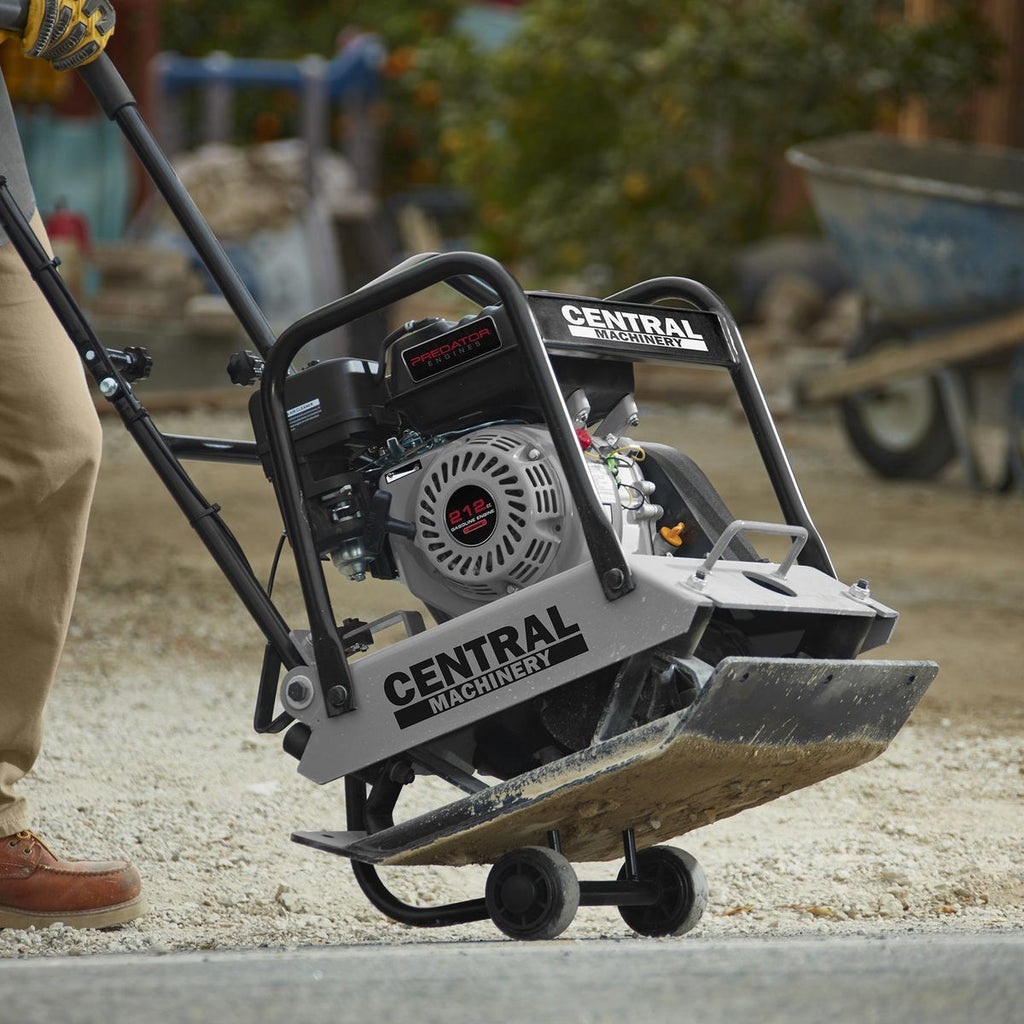 7 HP Plate Compactor with Wheel Kit C108