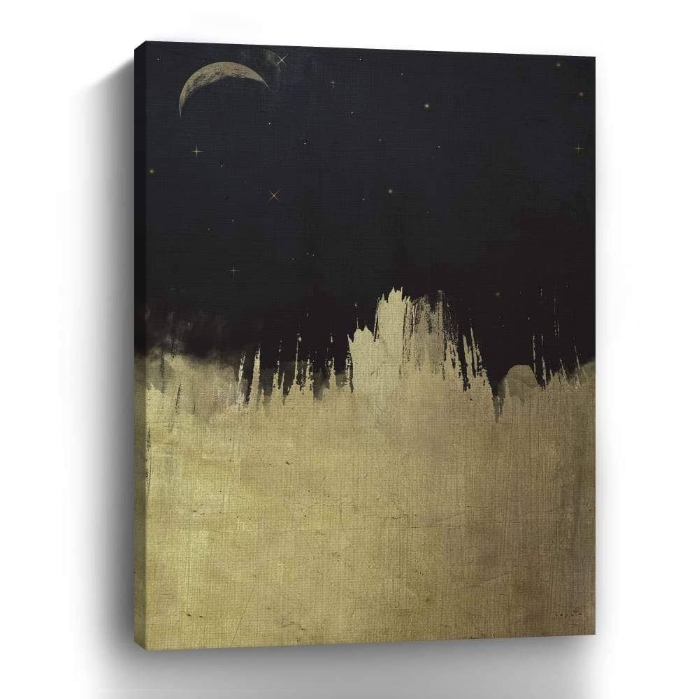 Painted Night Canvas Giclee E9904