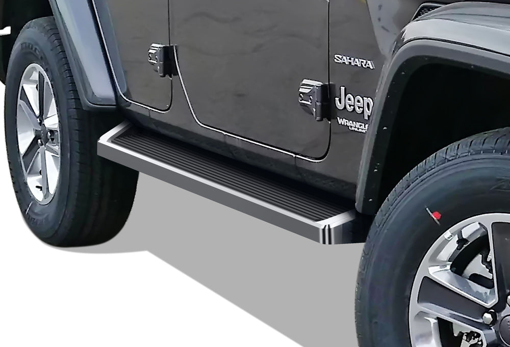 Polished Aluminum Running Boards D48205