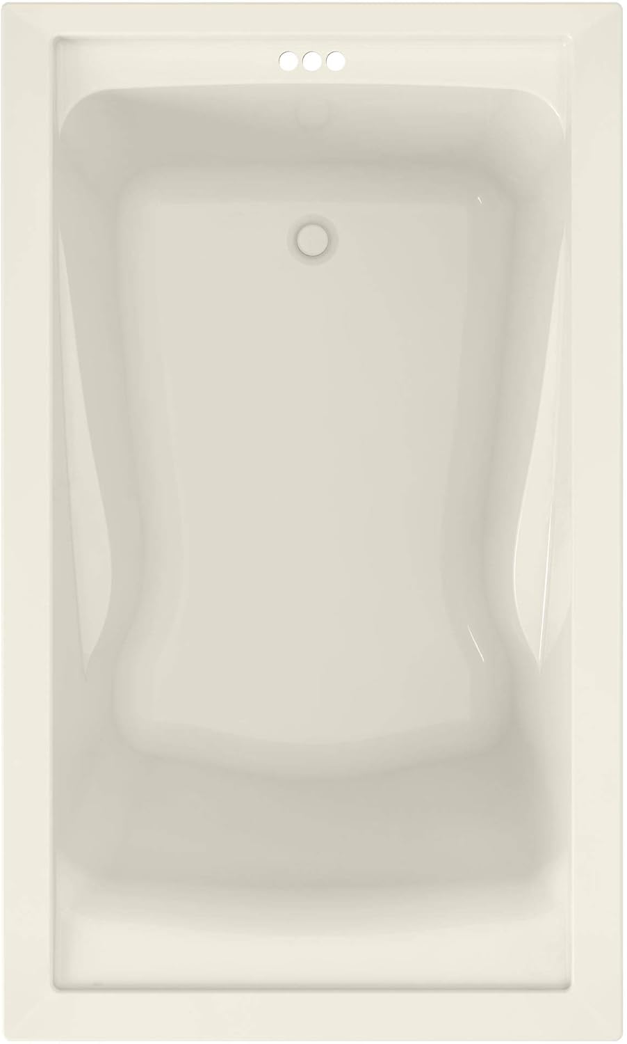 Deep Soaking Tub with Reversible Drain X19171