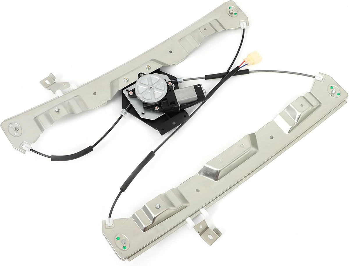 Front Passenger Side Power Window Regulator with Motor, Pack of 2 X97523