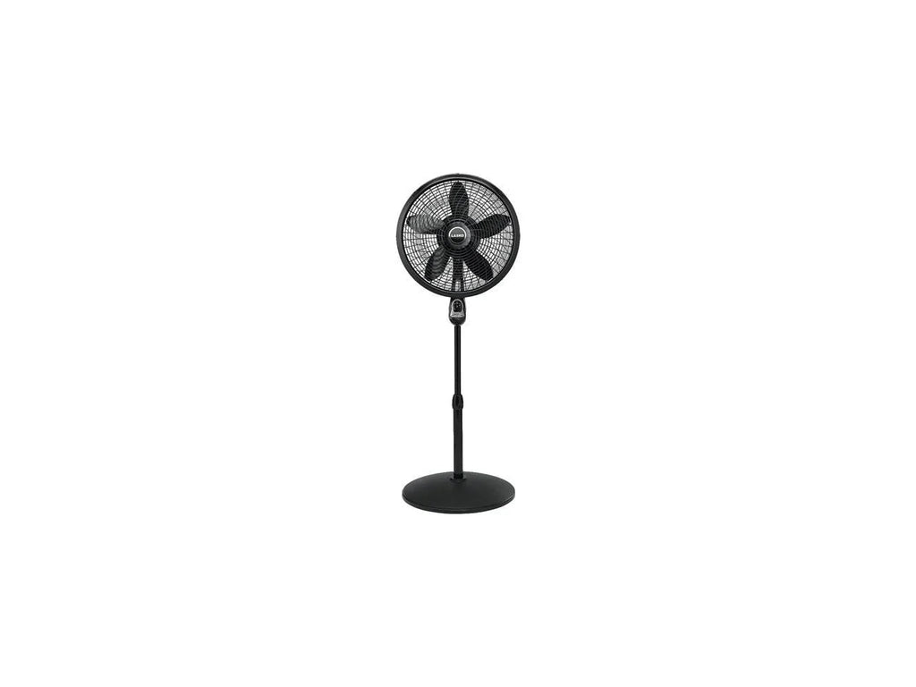 18 Oscillating Pedestal Fan with Remote, 3 Speeds, Black I706540