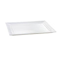 Orange Cast Aluminum Rectangular Platter D4237