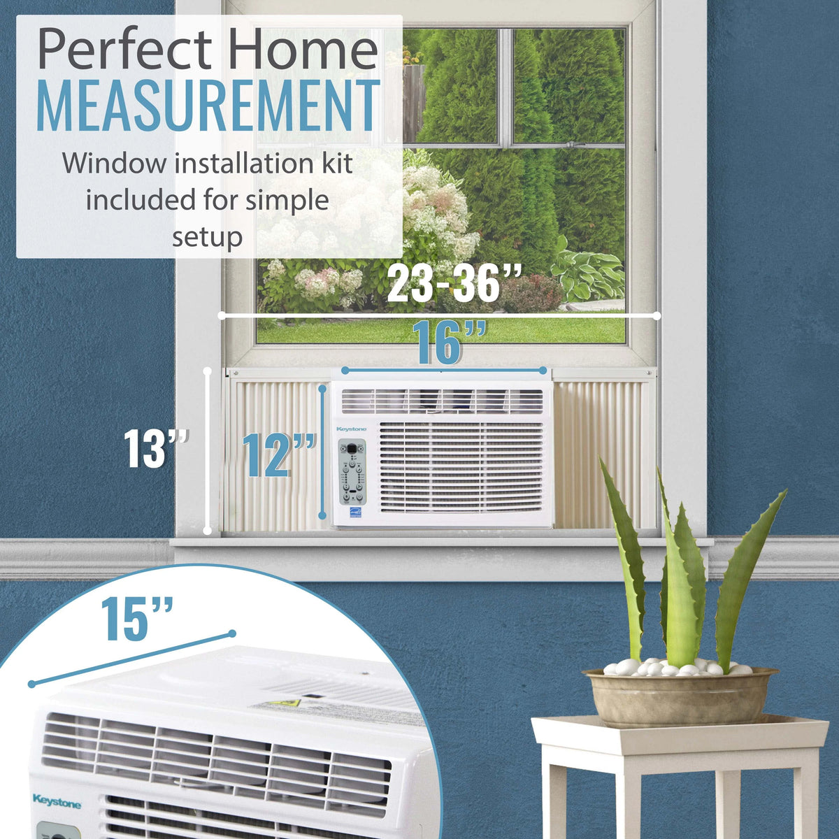 5,000 BTU 115-volt White Window Air Conditioner R620