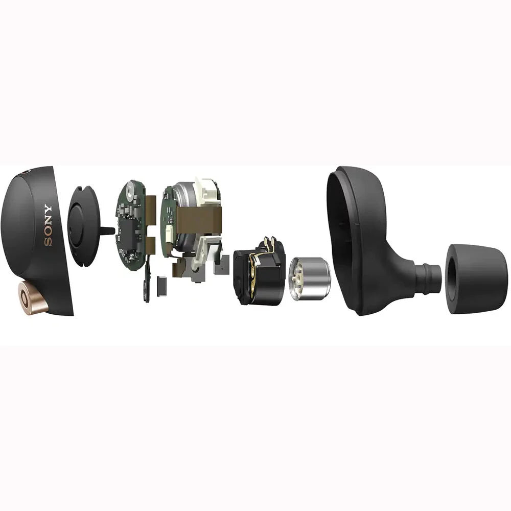 Black Noise-Canceling True Wireless In-Ear Headphones Z533