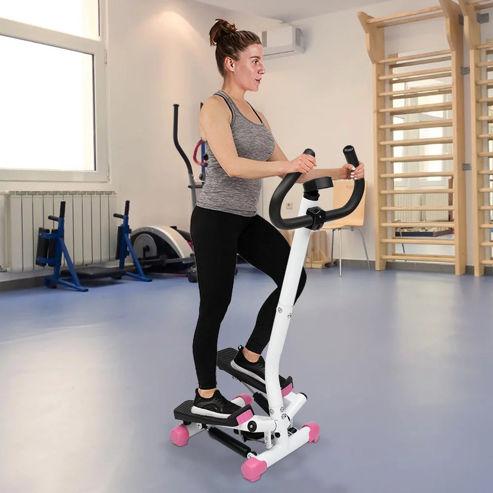 Mini Aerobic Stepper Twist Fitness Machine with Handle Y200