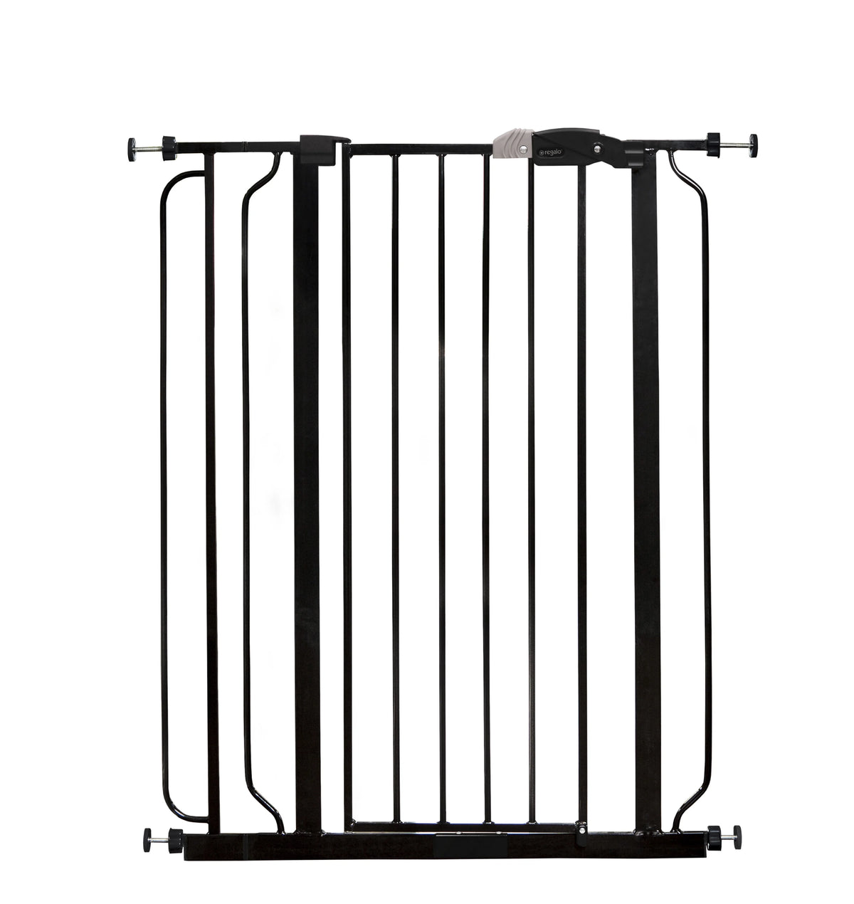 Black Extra Tall Walk Thru Baby Safety Gate C581