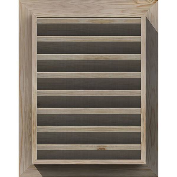 12x22W x 18x22H Vertical Gable Vent F2505
