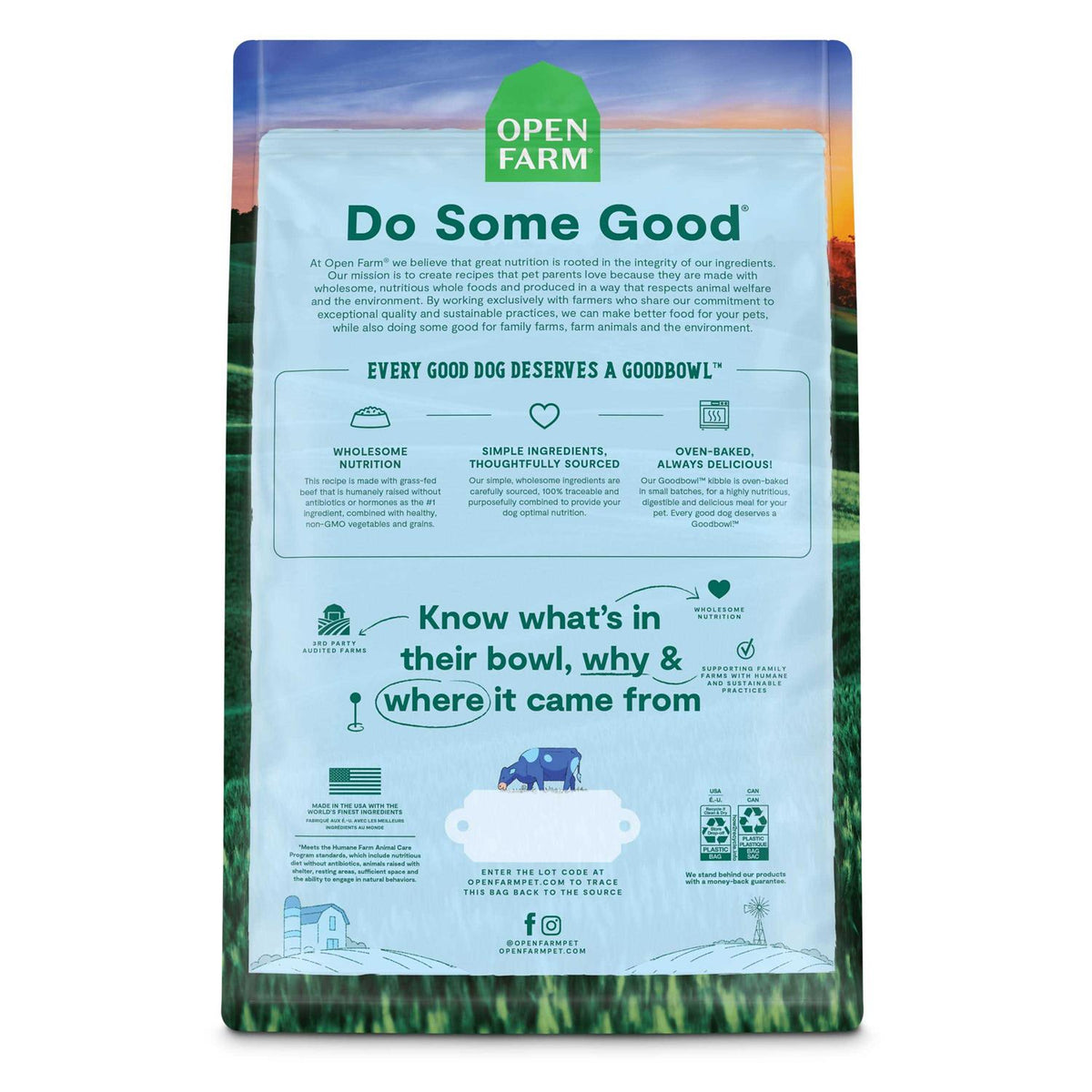 Grass Fed Beef Brown Rice Recipe Dog Food V113