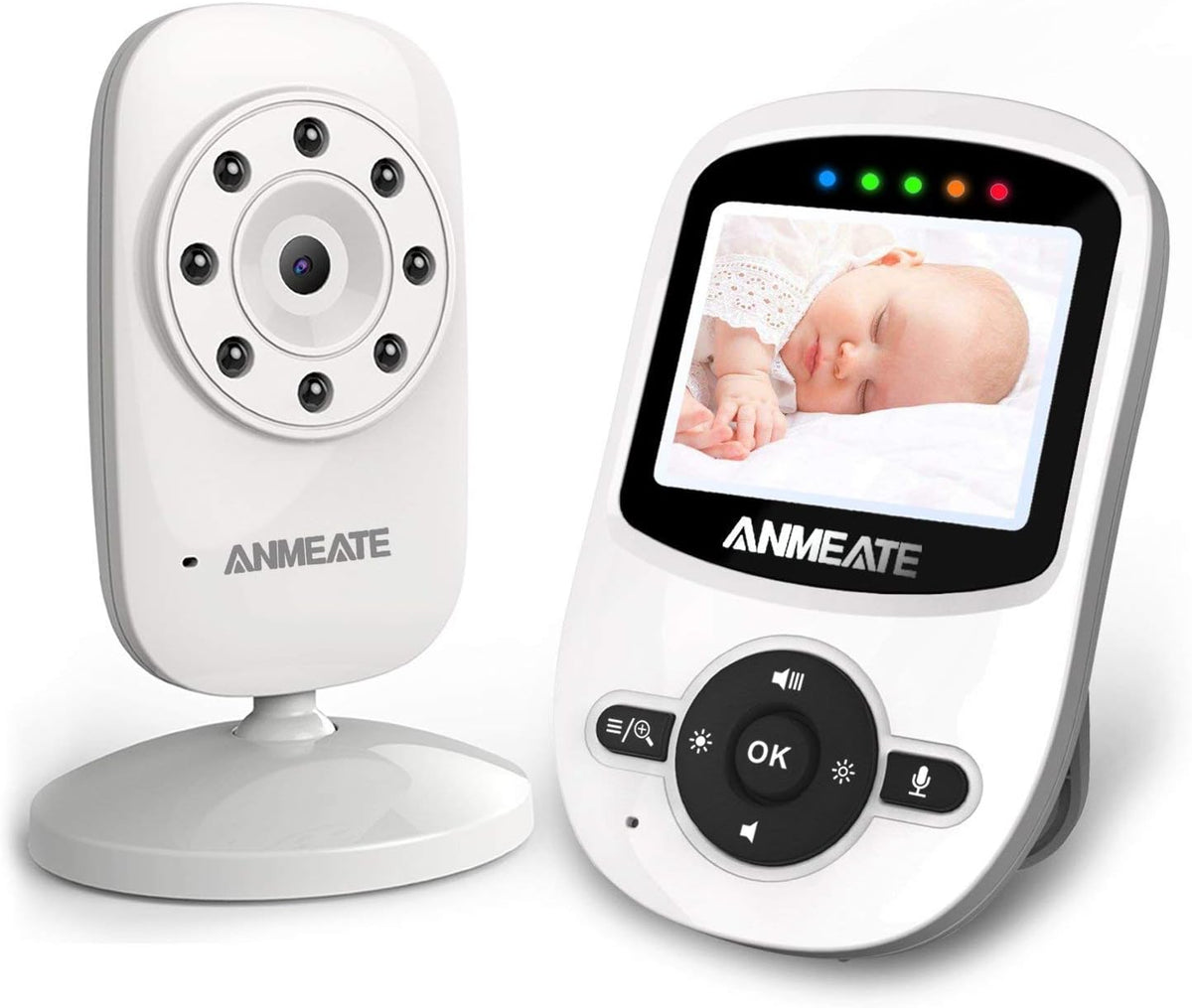 2.4inch Video Baby Monitor with Digital Camera, Pack of 2 A274791