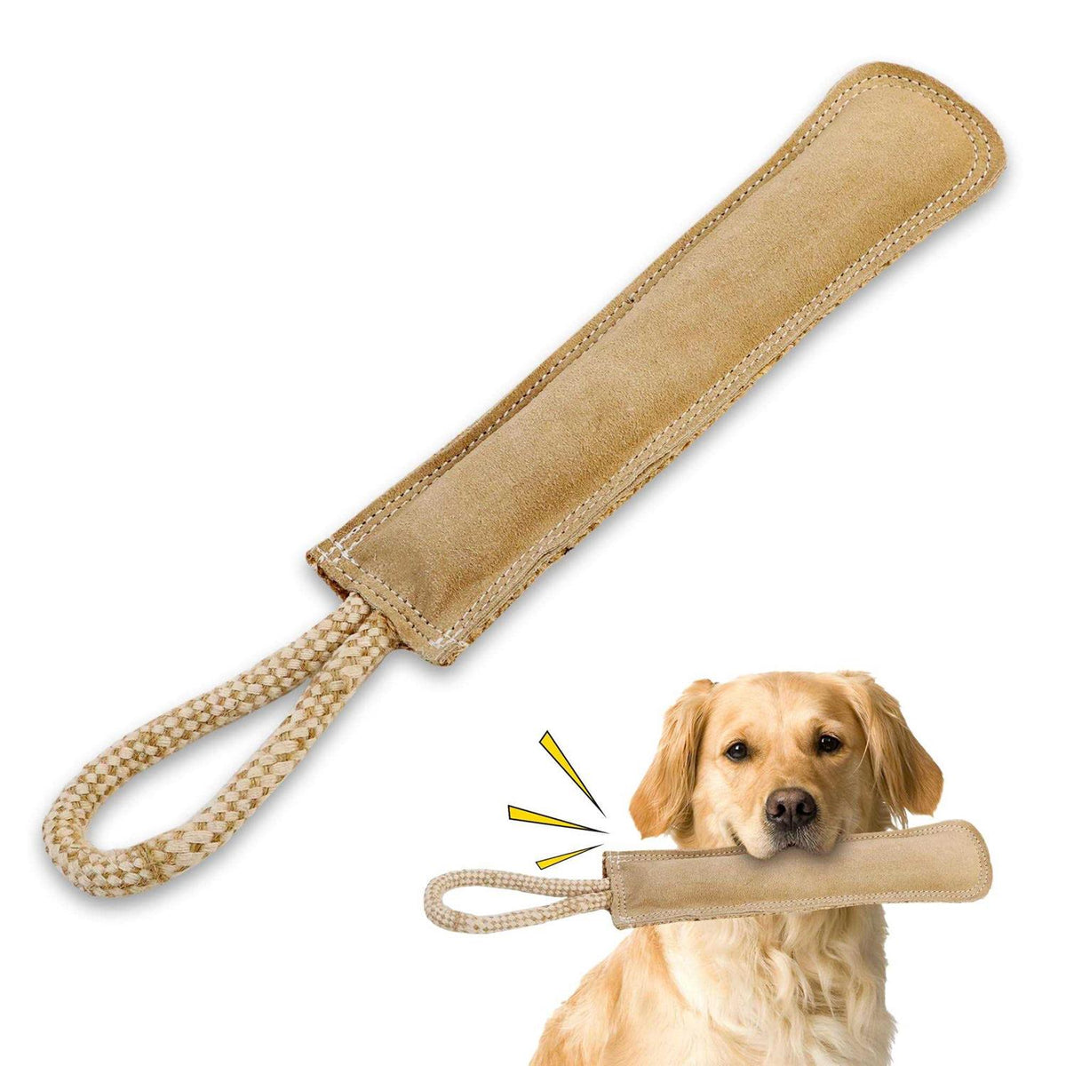 Dura-Fused Leather Dog Toy U427543