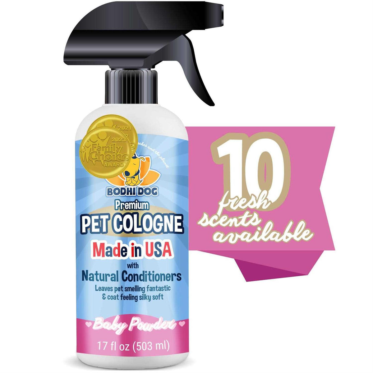 Natural Pet Cologne Body Spray for Dogs and Cats E569
