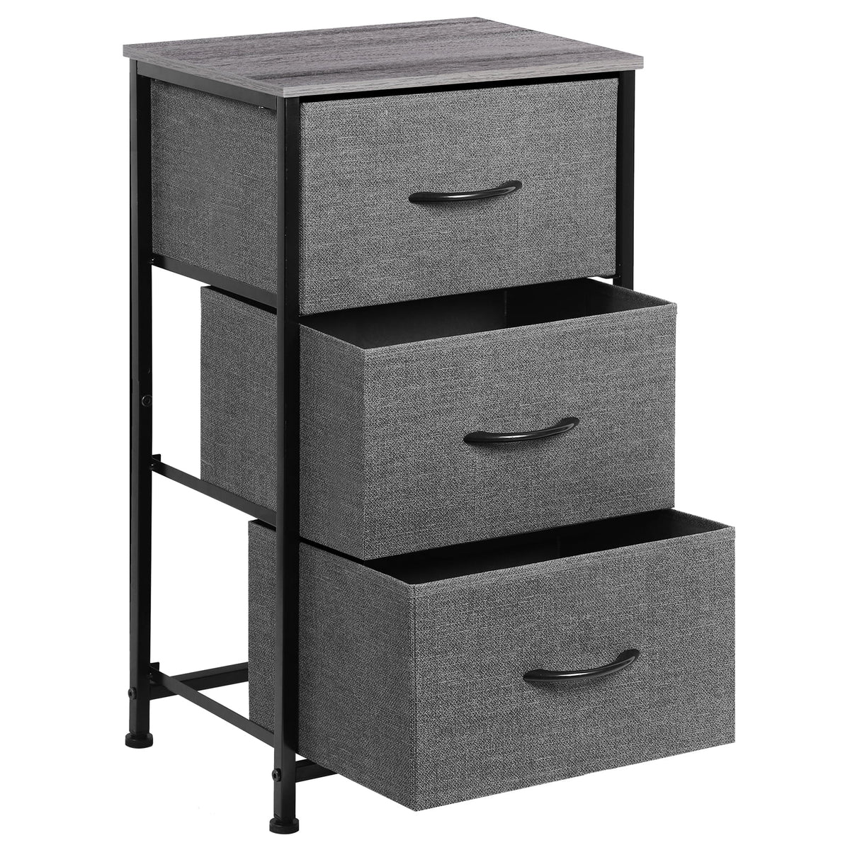 3 Drawer Fabric Dresser C351539