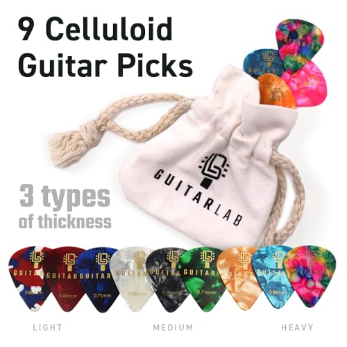 Guitar Accessories Kit with Strap, Capo, Tuner, Picks Y822