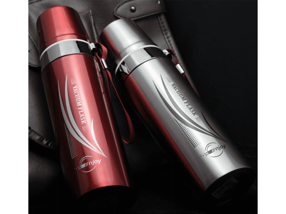 750ML Blue Stainless Steel Vacuum Flask Water Bottle C301780