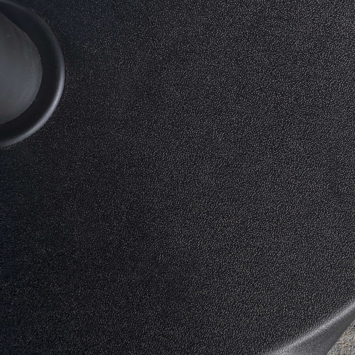 Black Concrete and Steel Umbrella Base M416