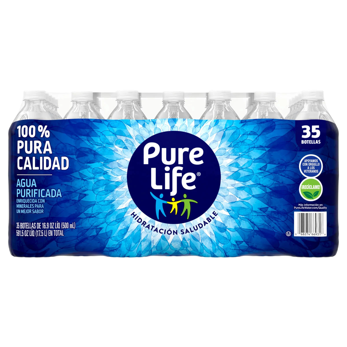 16.9 Fl Oz Purified Bottled Water (35 Pack) L47001
