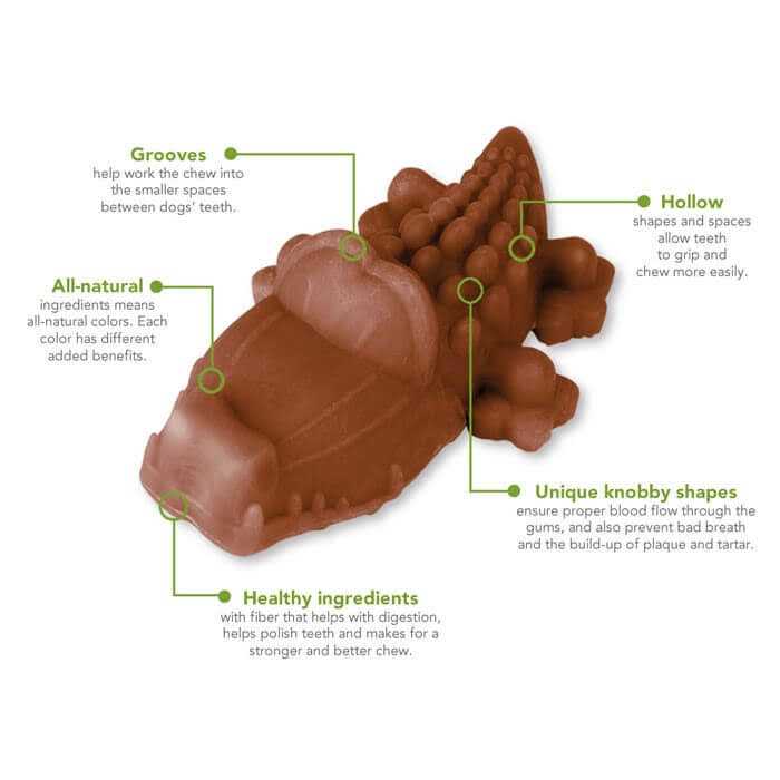 Alligator Dental Dog Treats C995