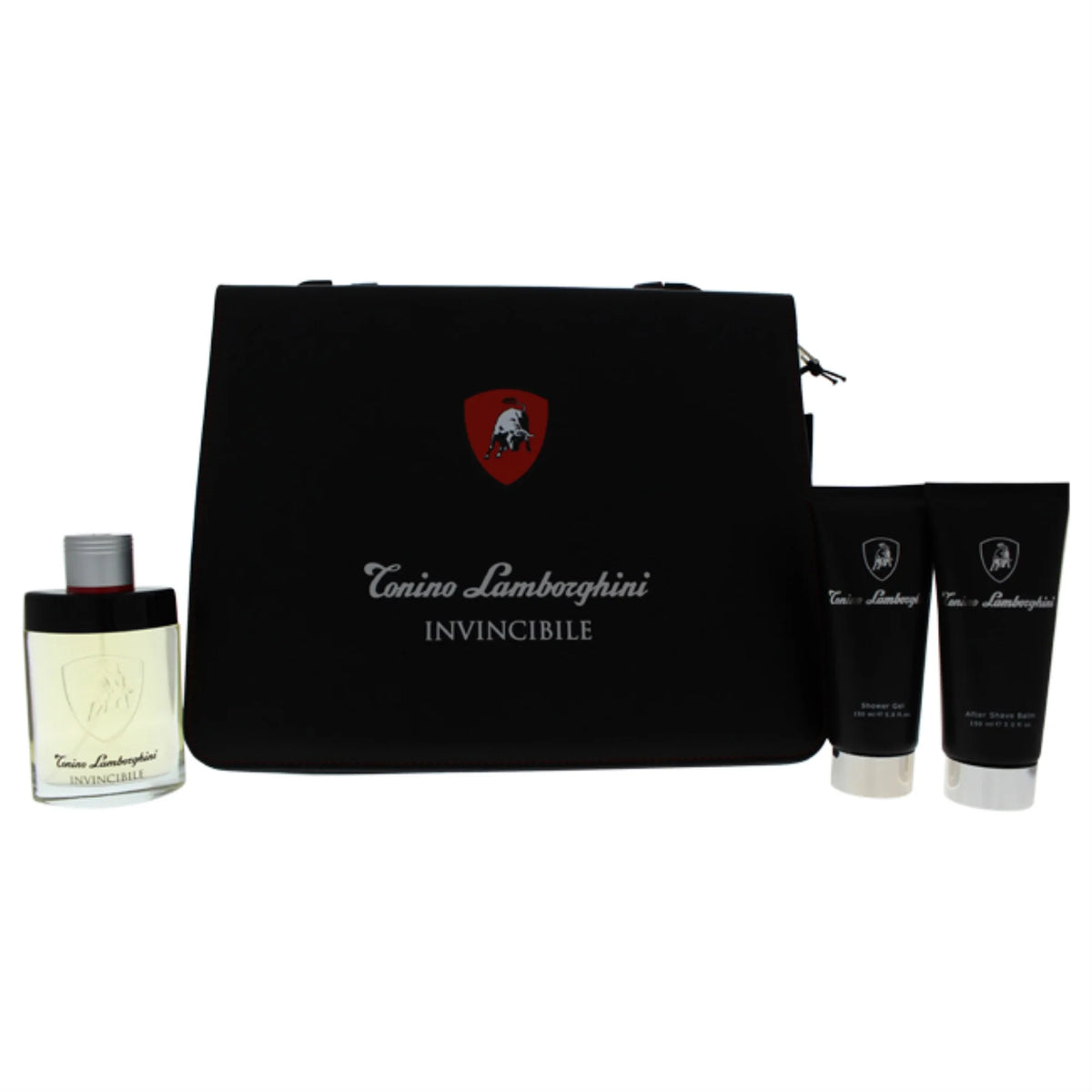4 Pc EDT Spray After Shave Balm Shower Gel Gift Set I138
