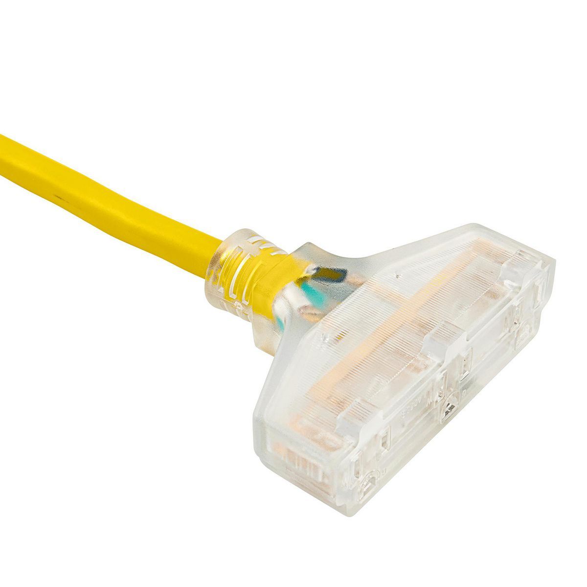 100 ft. 10/3 Gauge Triple-Tap Extension Cord R300