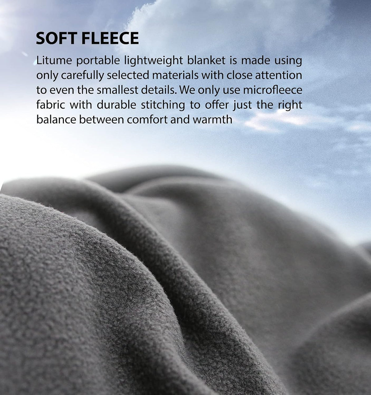 Travel Blanket with Stuff Sack A270