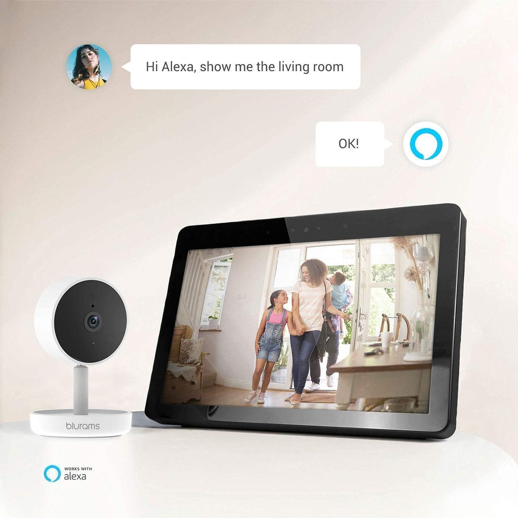 Indoor Security Camera Bundle Set, 1080p Baby Monitor Pet/Nanny Camera with Two-Way Audio, IR Night Vision, Pack of 2 L1326
