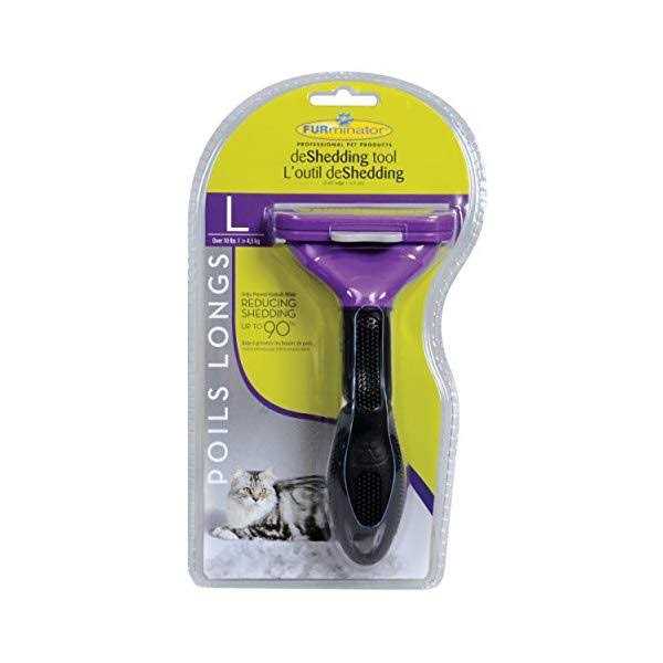 Long Hair Deshedding Tool for Cats Q49572