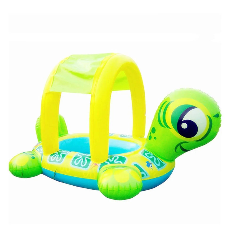 Inflatable Tortoise Swimming Pool Swim Ring Float K137713