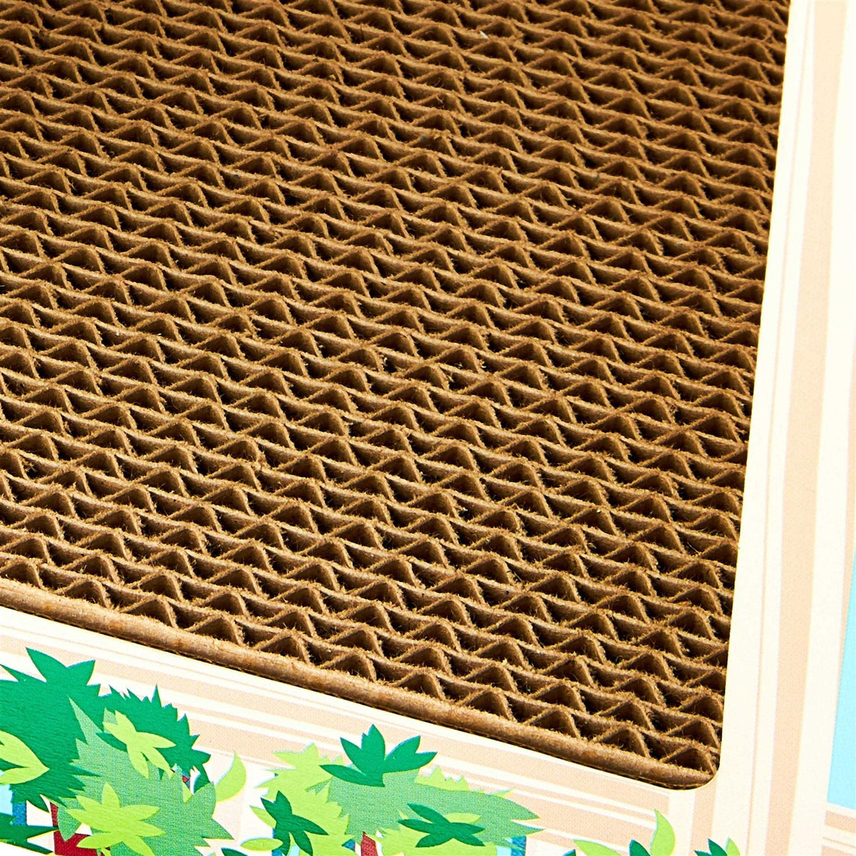 Corrugated Paper Cat Scratch House P612