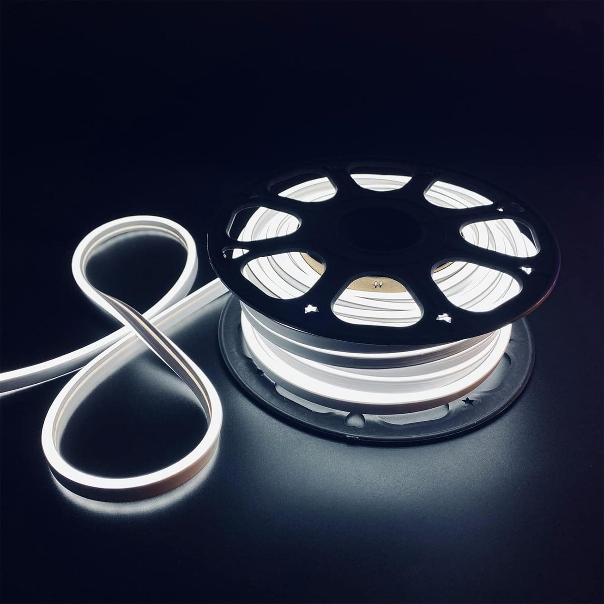 50ft Silicone Neon Light Strip Double-Side Lighting IP65 Waterproof Pack of 2 Q603521