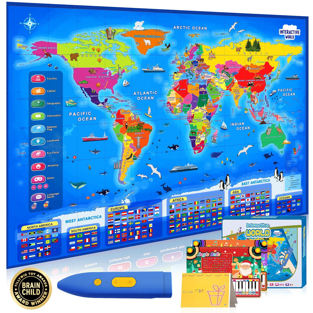 Educational Map Games for Kids N548120