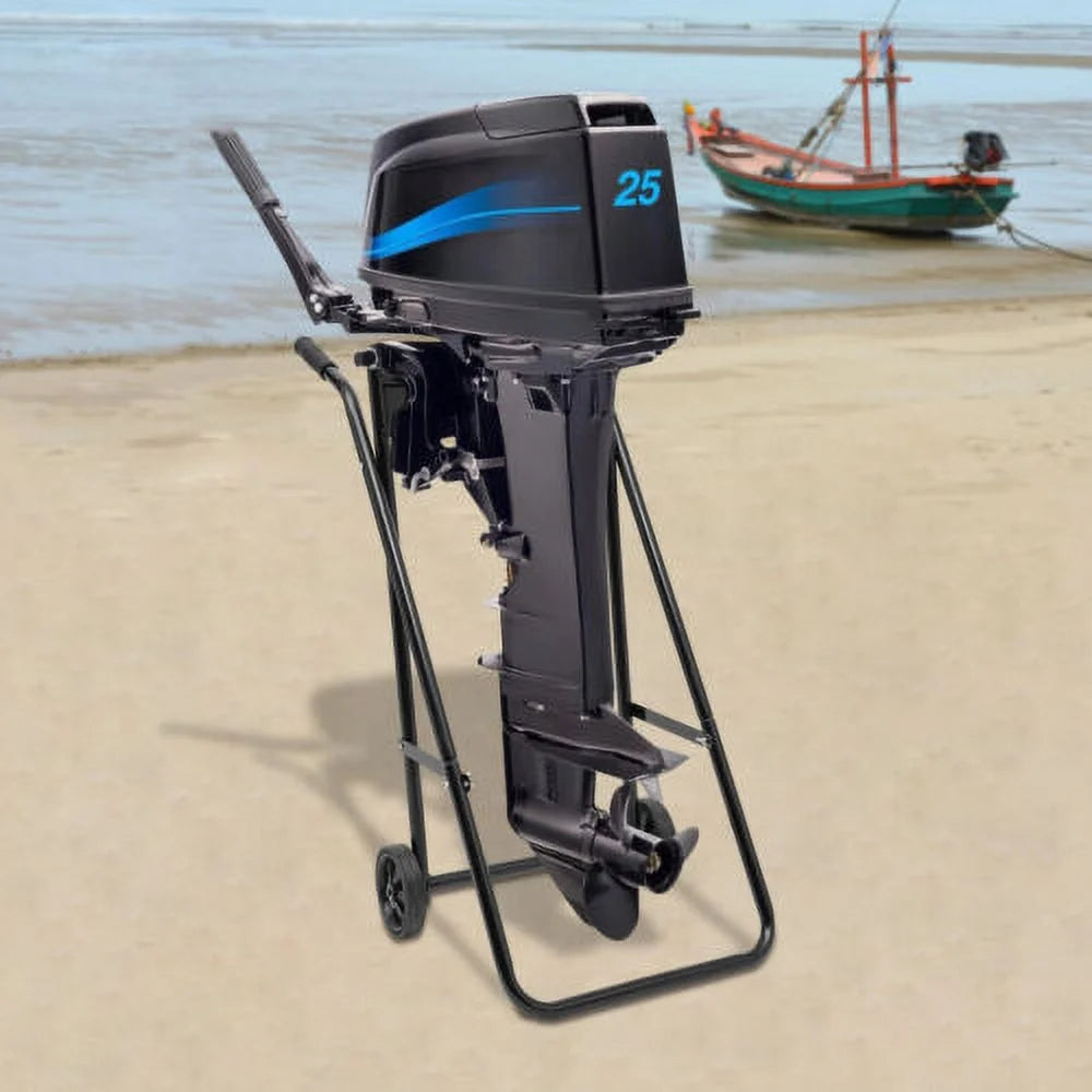 Outboard Motor Boat Engine Trolley Stand Carrier Cart Dolly 154LB X24493