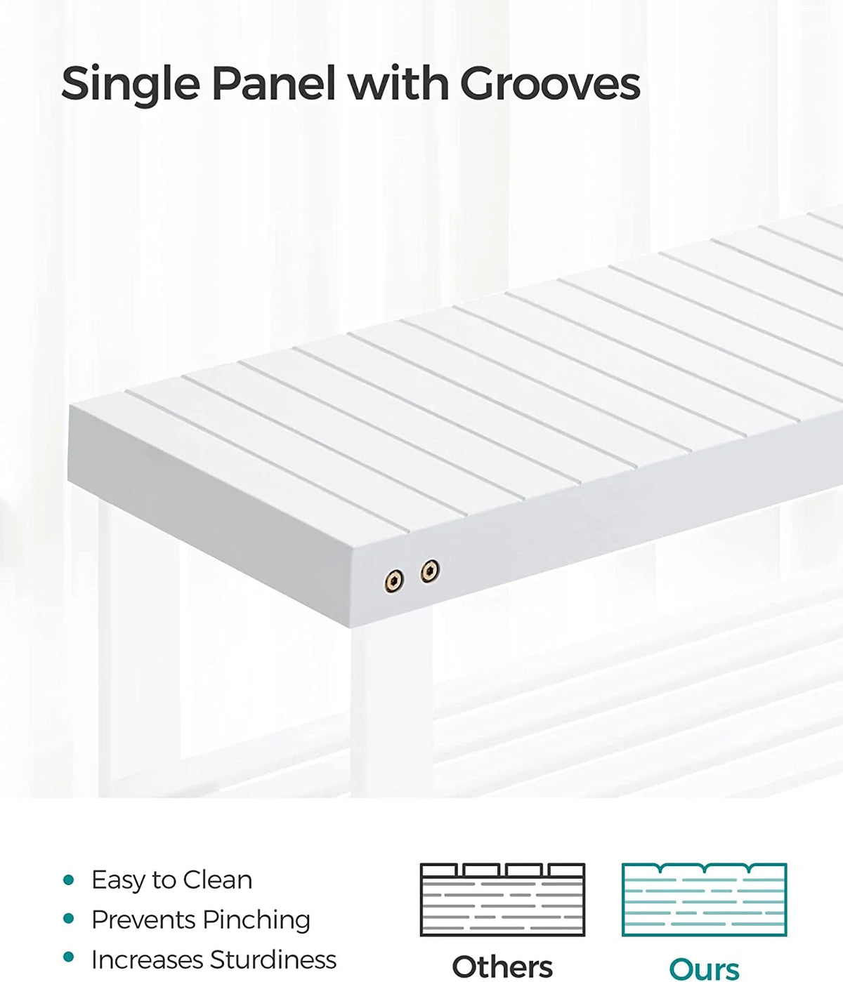 White 3-Tier Bamboo Shoe Rack Bench O226