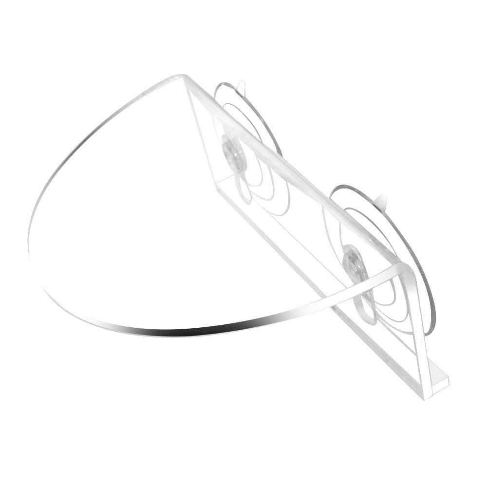 Transparent Acrylic Aquarium Shelf with Suction Cups O112