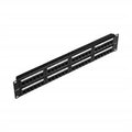 48-Port Cat6 UTP Unshielded Patch Panel 2U Black L696583