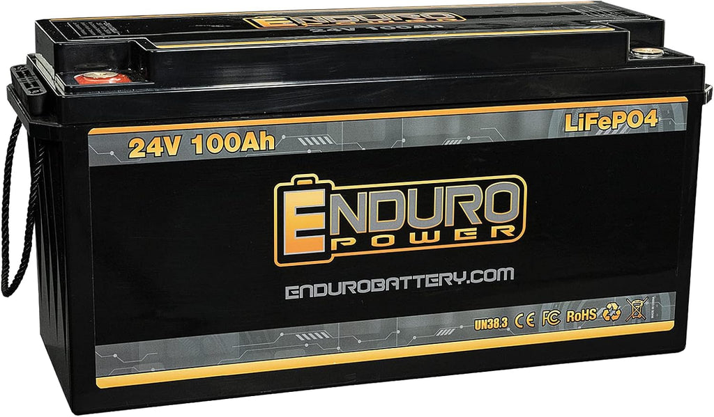 24V 50Ah LiFePO4 Lithium Deep Cycle Battery F211101