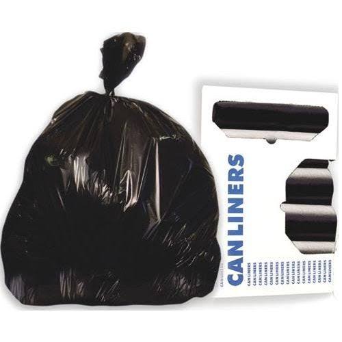 Black Linear Low Density Repro Liner, 43 x 47 inch, 100 per Case U51668