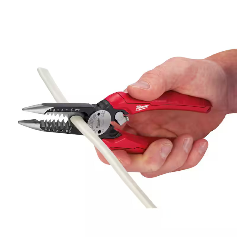7.75 in. Combination Wire Strippers Pliers W586904