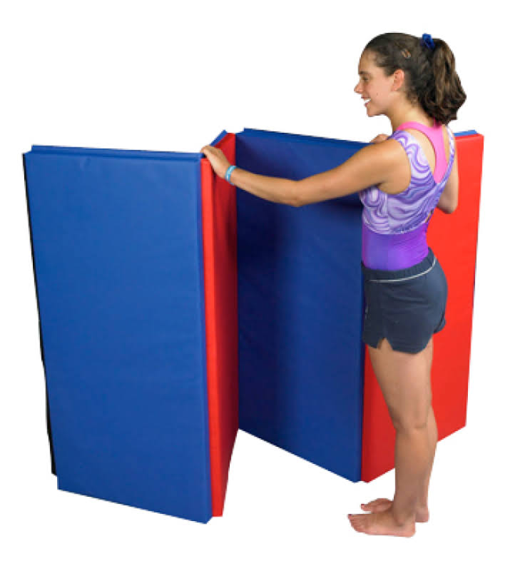 Accordion Mat - 2 in. PU Foam with Cover - 4 x 4 ft. D84077